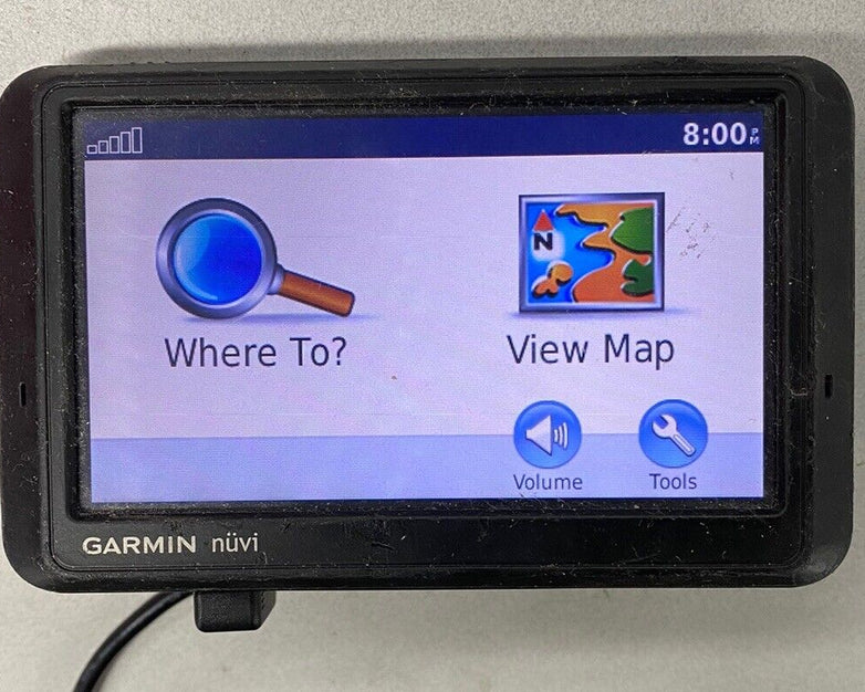 Garmin Nuvi 765 Black 4.3" Touchscreen GPS Navigator + Auto Power + Sandbag Base