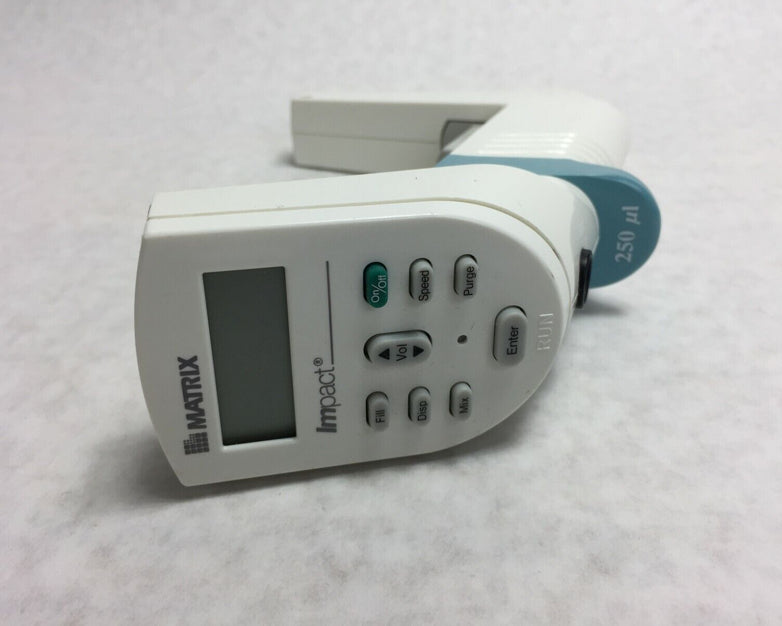 Matrix Impact 250µl 16 Channel Electronic Pipette   Parts or Repair