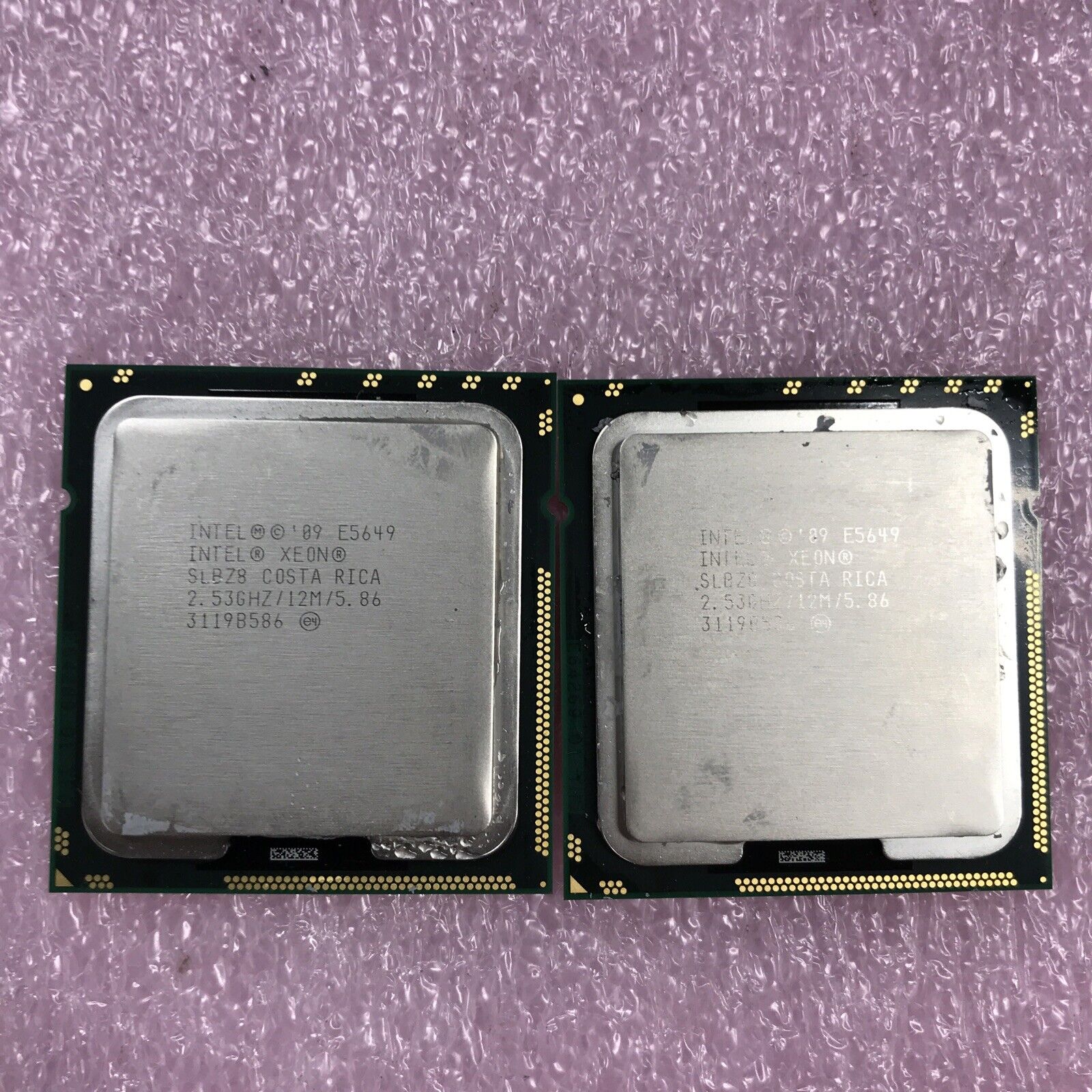 (Lot of 2) Intel E5649 SLBZ8 2.53GHz (Tested and Working)