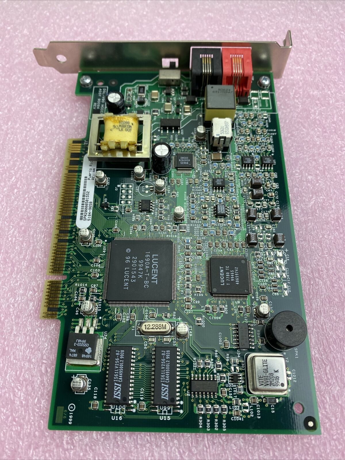 HP 5184-1805 smart modular DSL-V90 modem 90094-1 REN:8B PCI card