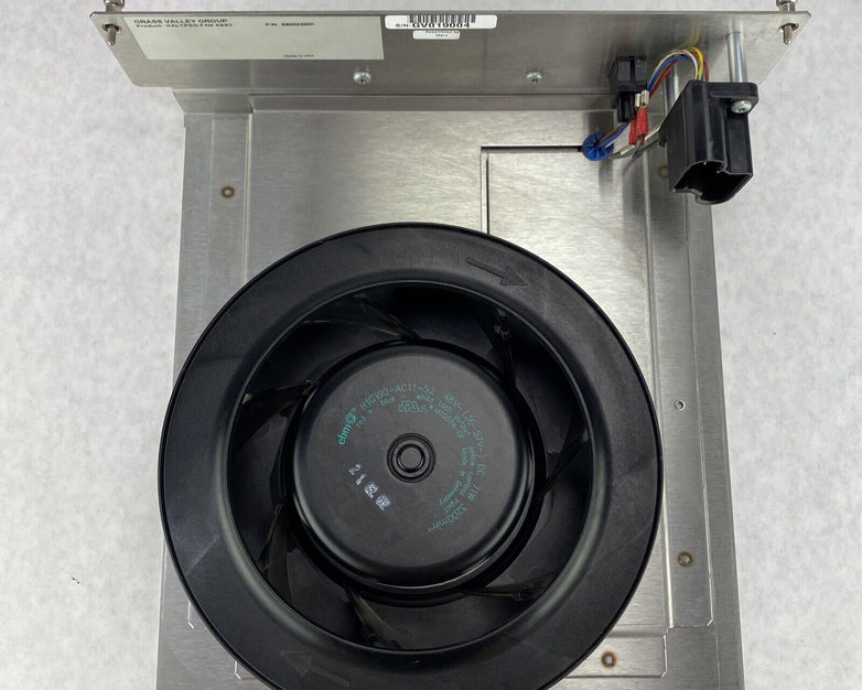 Ebm-Papst R1G190-AC11-52 Grass Valley Kalypso Fan Assembly 660002600