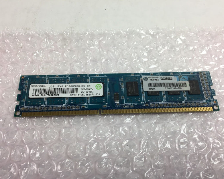 Ramaxel 2GB (1x2GB) PC3-10600U DDR3 Desktop Memory RMR1810EC58E8F-1333 4