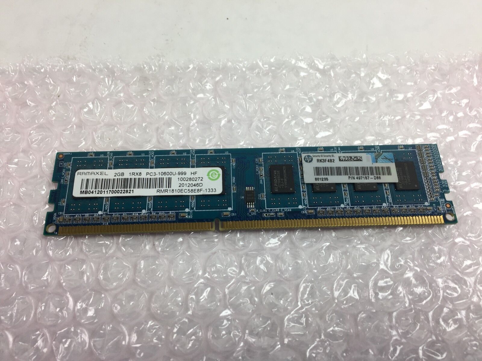 Ramaxel 2GB (1x2GB) PC3-10600U DDR3 Desktop Memory RMR1810EC58E8F-1333 4