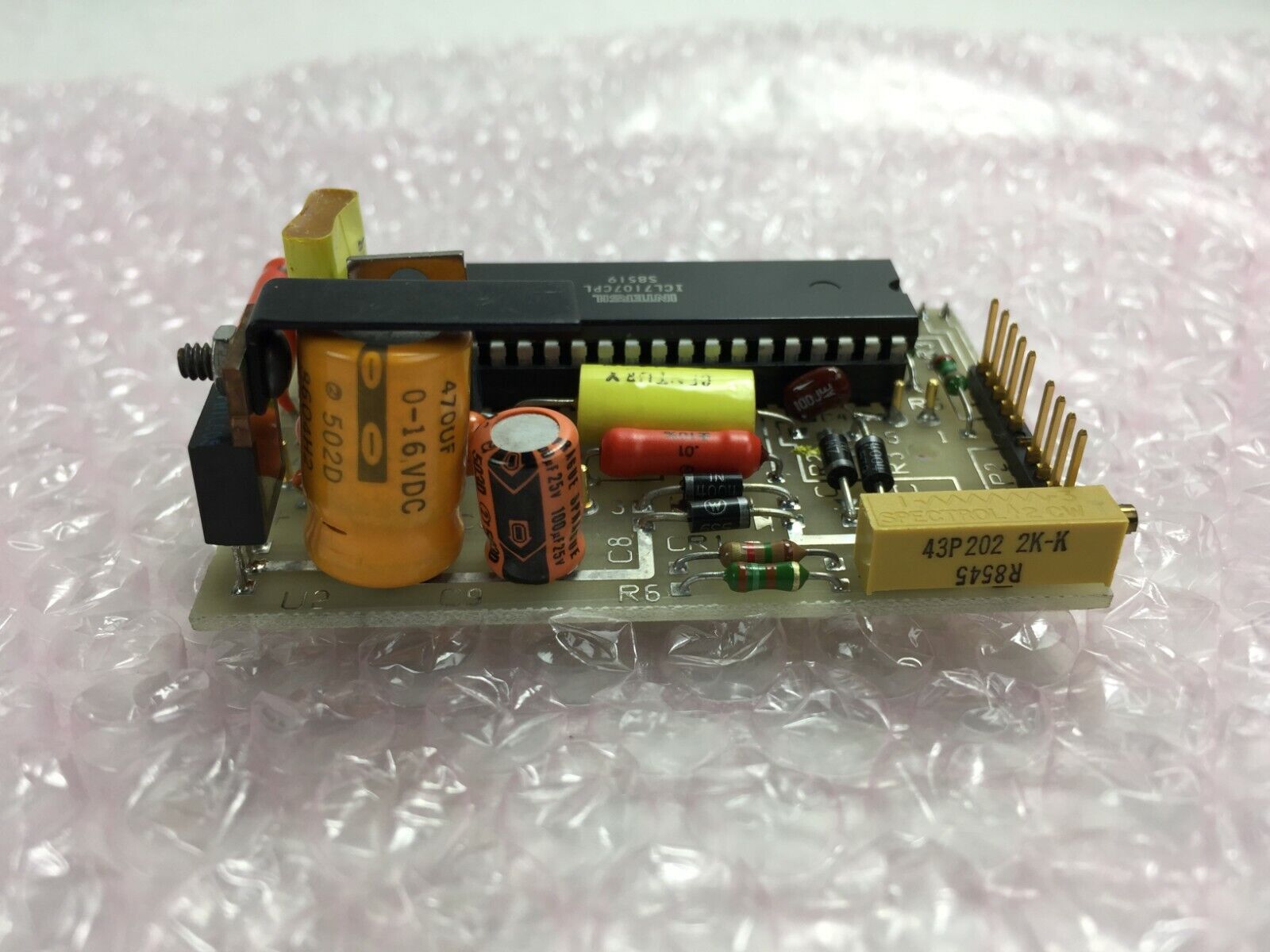 LDC / Milton Roy Part# 801395  PCB Assy, A/D Conv Mod  GM & UV