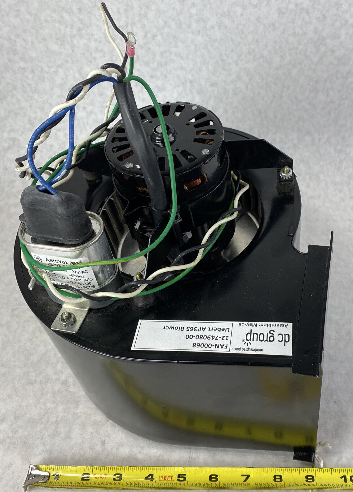 dc group FAN-00068 12-749080-00 Centrifugal Blower for Liebert AP365 KVA75