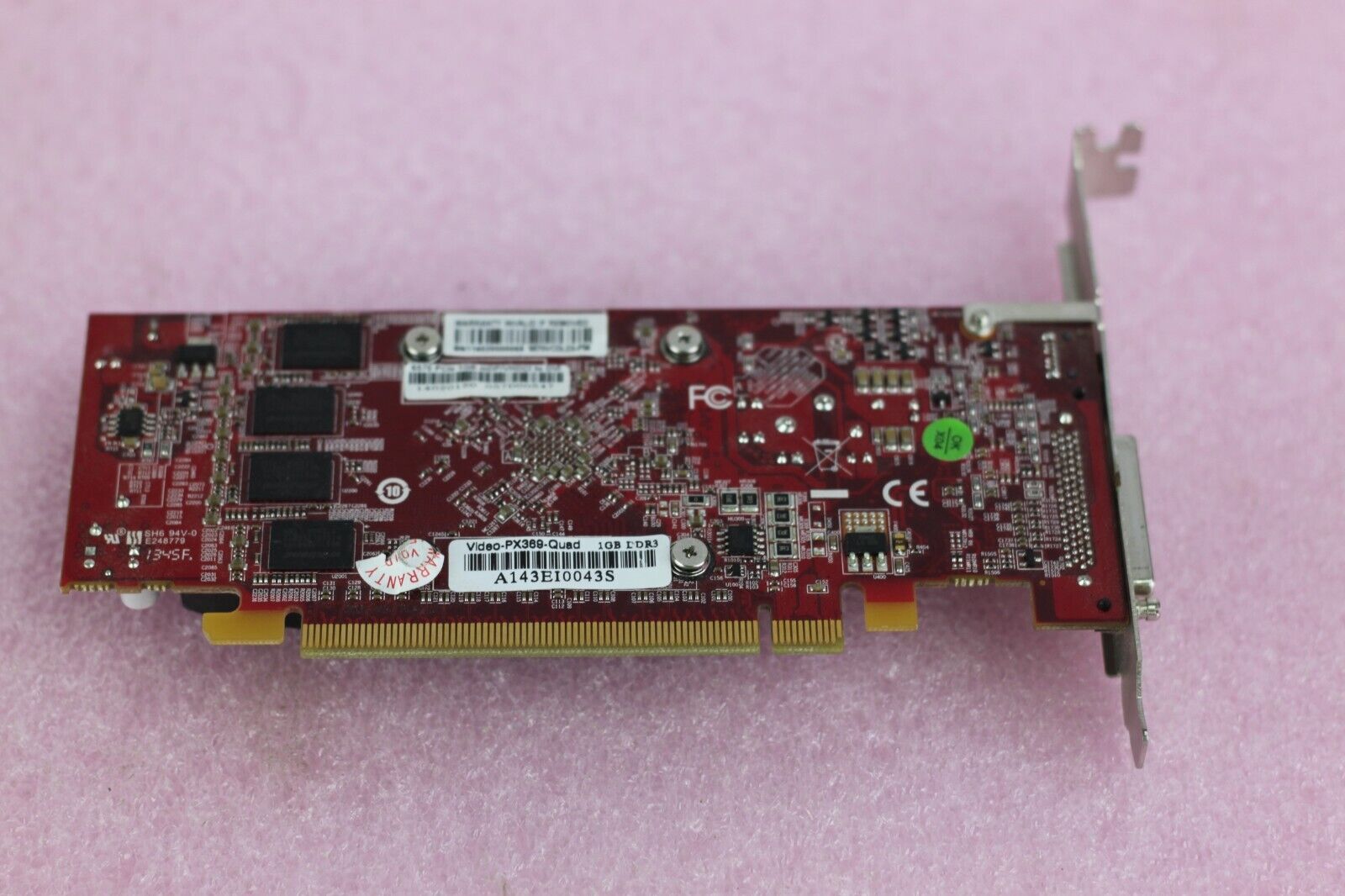 JATON Radeon HD 6570 1GB DDR3 PCIe Graphics Card Video-PX369-QUAD