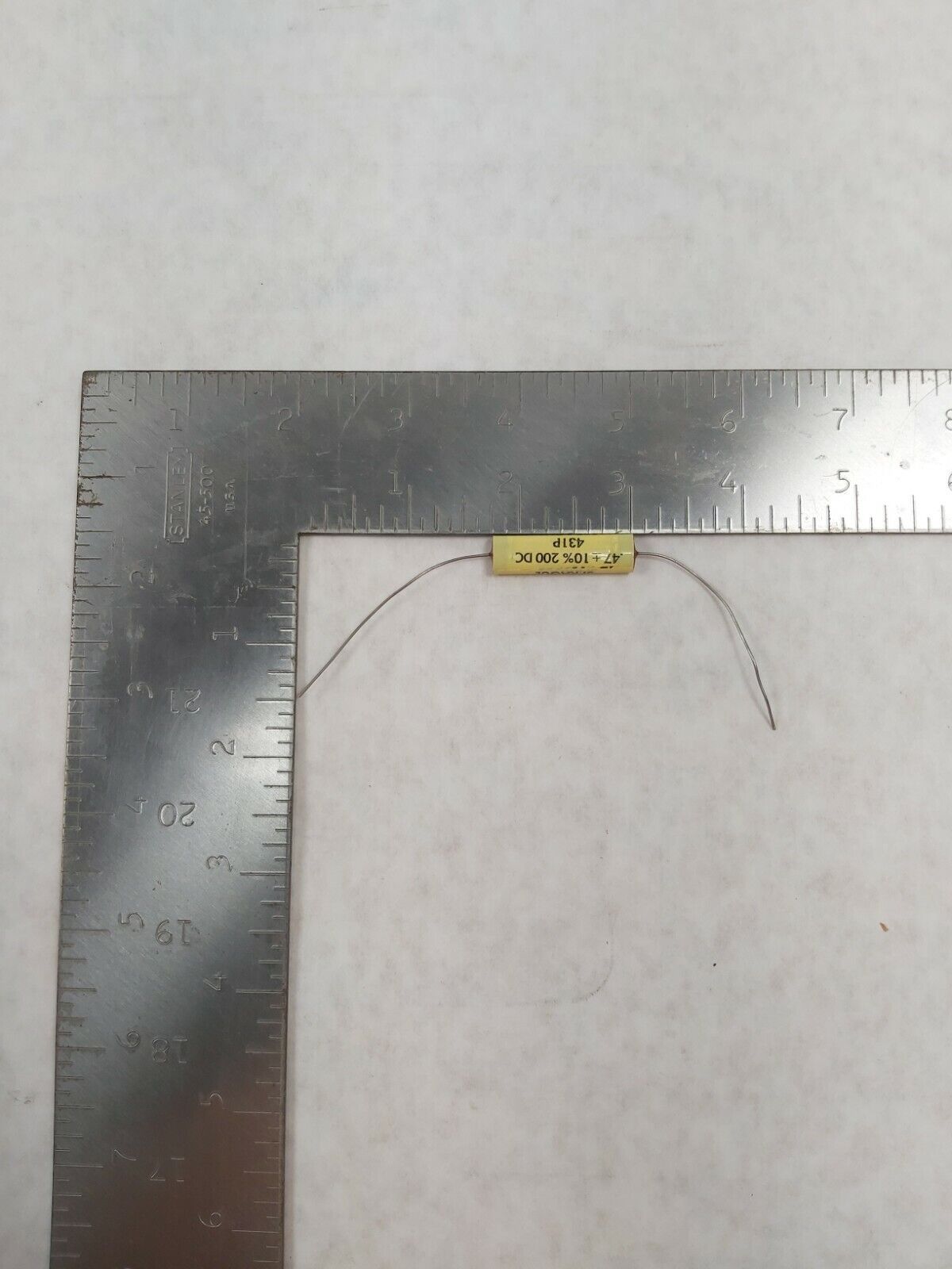 Sprague 431P 200VDC 431P200VDC 200DC .47 ± 10% Capacitor