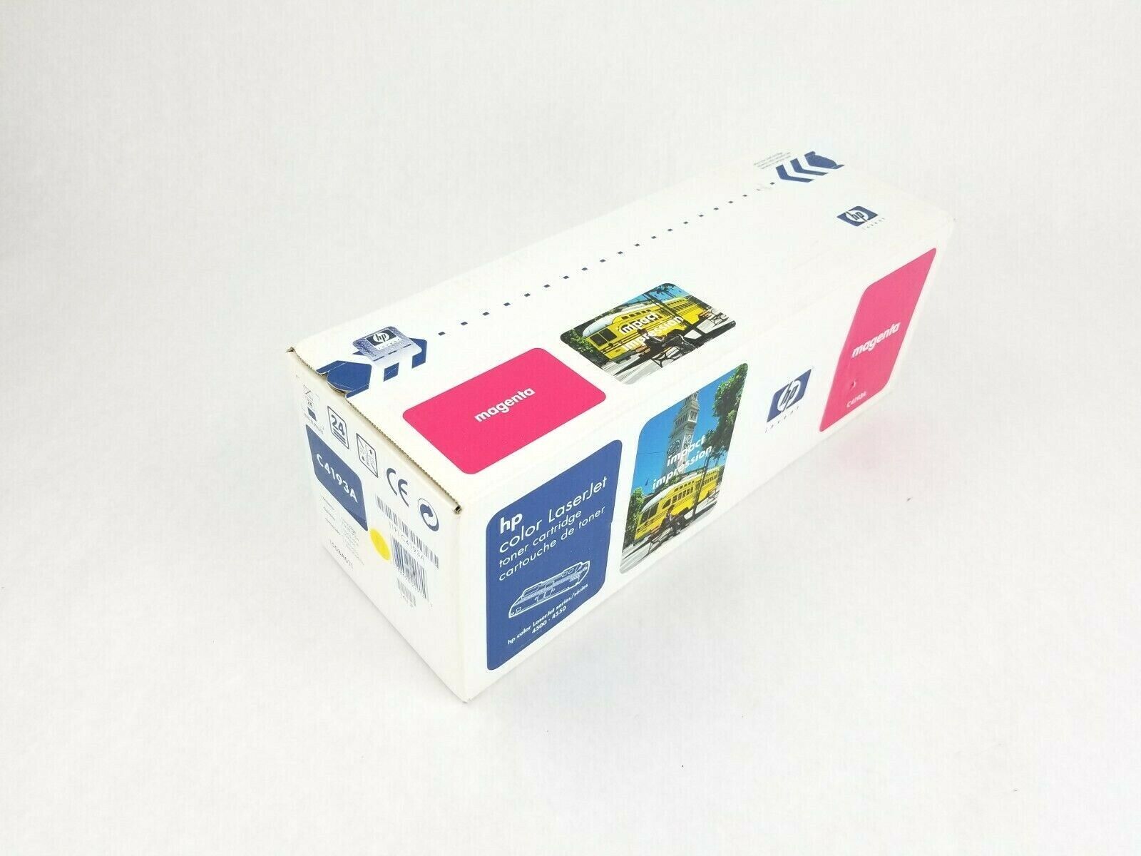 Genuine HP Color LaserJet 4500 4550 Series C4193A Toner Cartridge Magenta