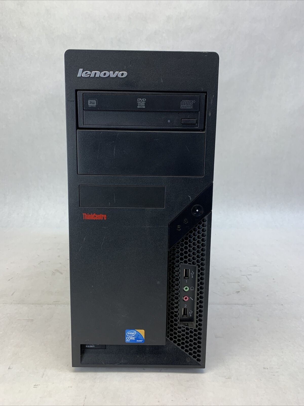 Lenovo ThinkCentre M58e MT Intel Core 2 Duo E7500 2.93GHz 3GB RAM No HDD No OS