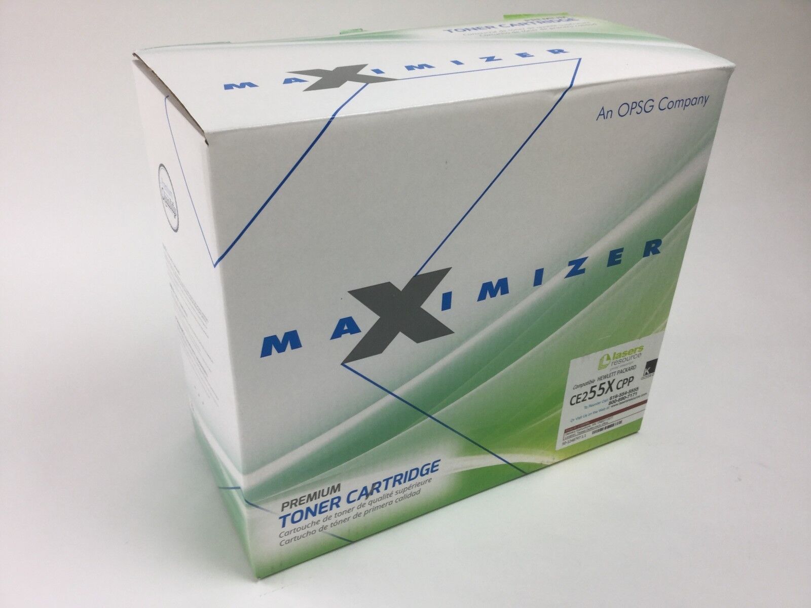 Compatible with HP CE255X CPP Premium Toner Cartridge, Black
