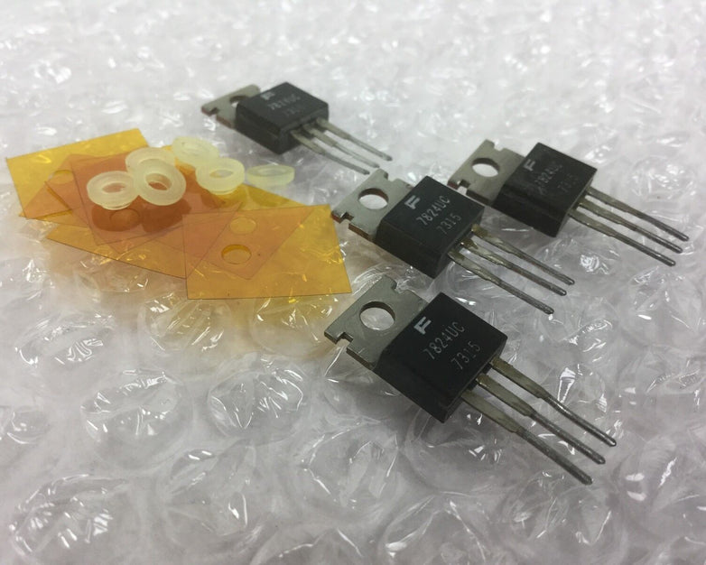 NEW FAIRCHILD 7824UC Voltage Regulator, 7315, Lot of 4, NEW