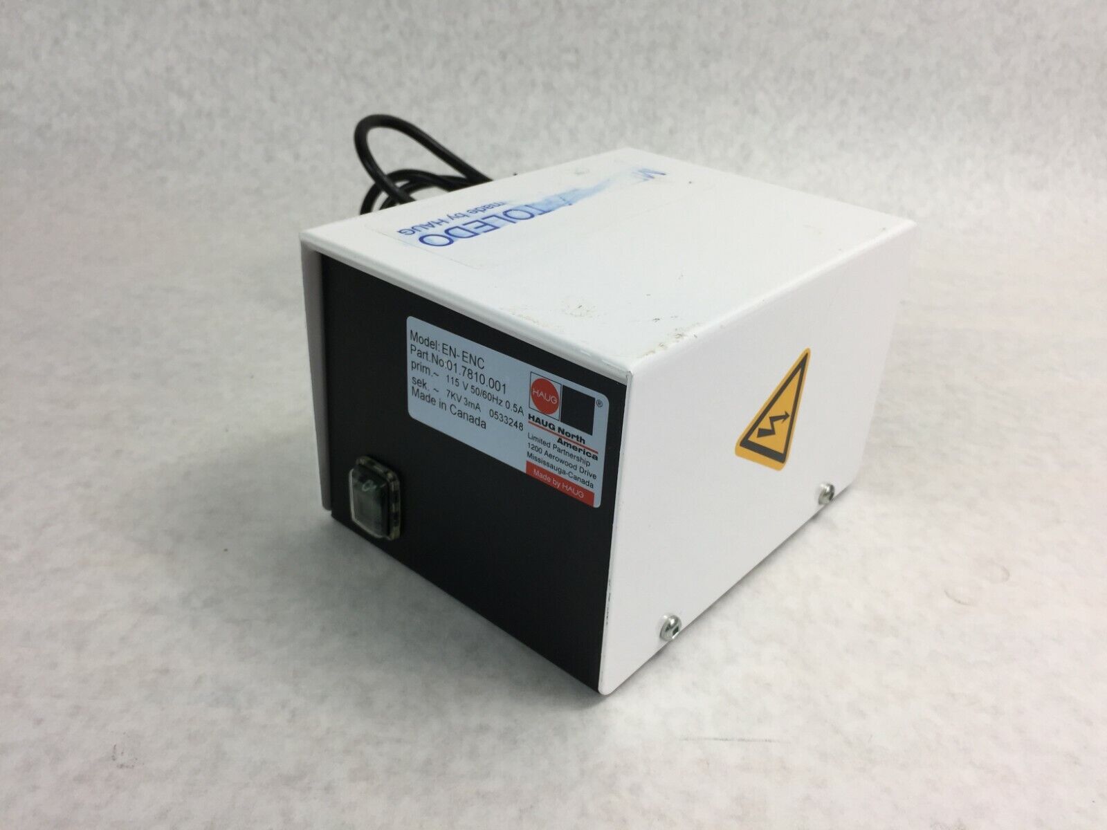 Haug Mettler Toledo EN-ENC  01.7810.001 Power Supply