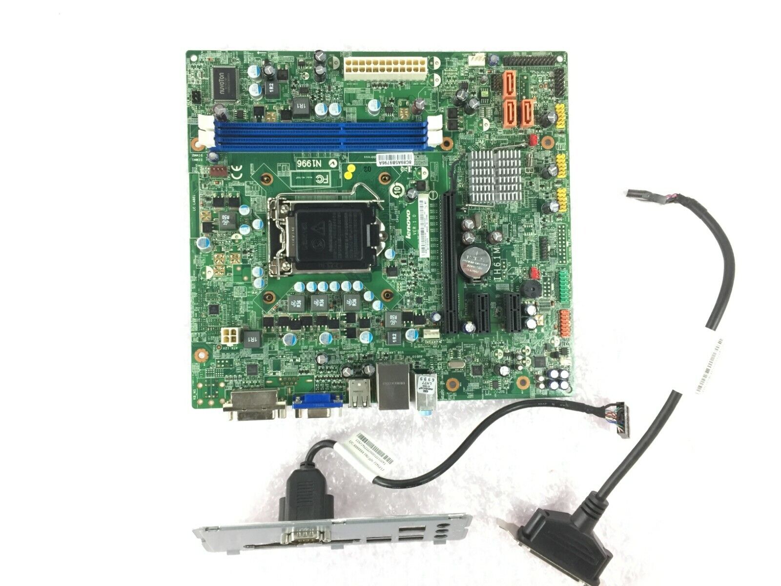 Lenovo Thinkcenter Edge 71 Motherboard LGA1155 DDR3 I/O Shield