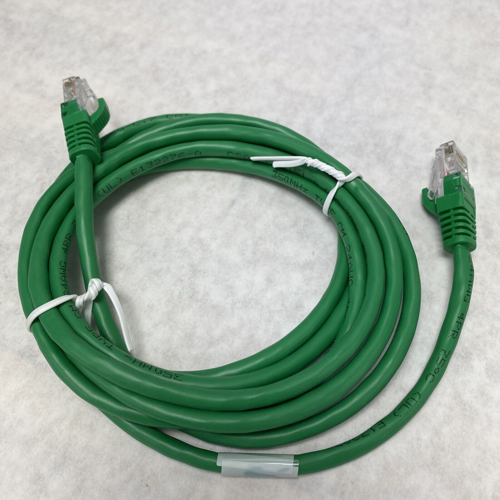 Lot( 10 ) 7ft Green Cat5e C2G 15194 Snagless Unshielded UTP Ethernet Patch Cable