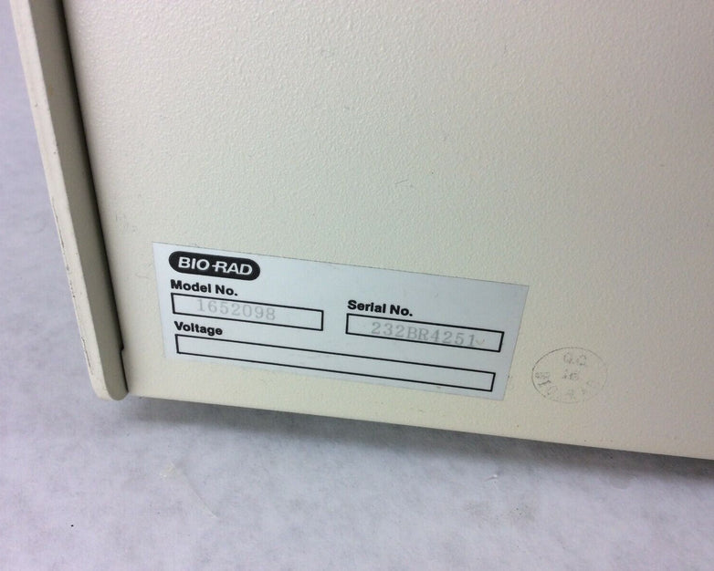 Bio Rad 1652098 Pulse Controller Apparatus
