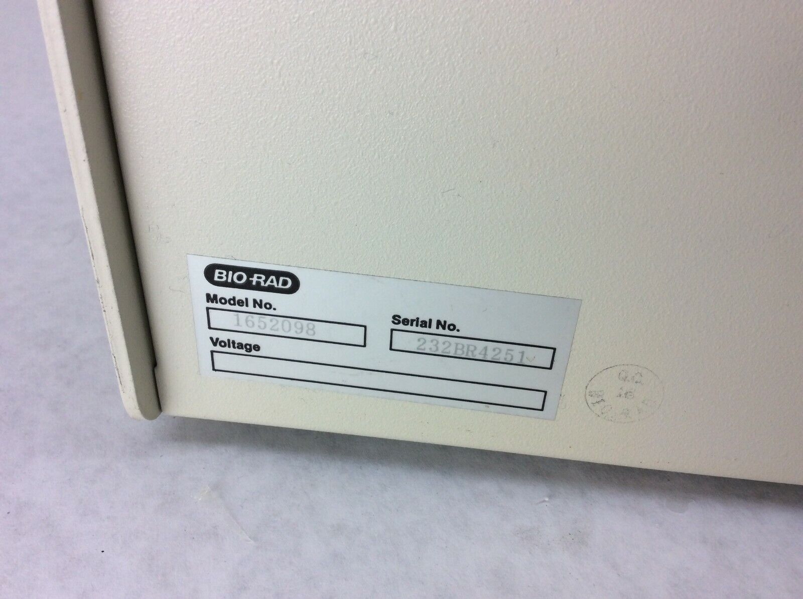 Bio Rad 1652098 Pulse Controller Apparatus