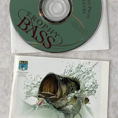 Trophy Bass 1995 Vintage Classic PC Mac Video Game by Sierra