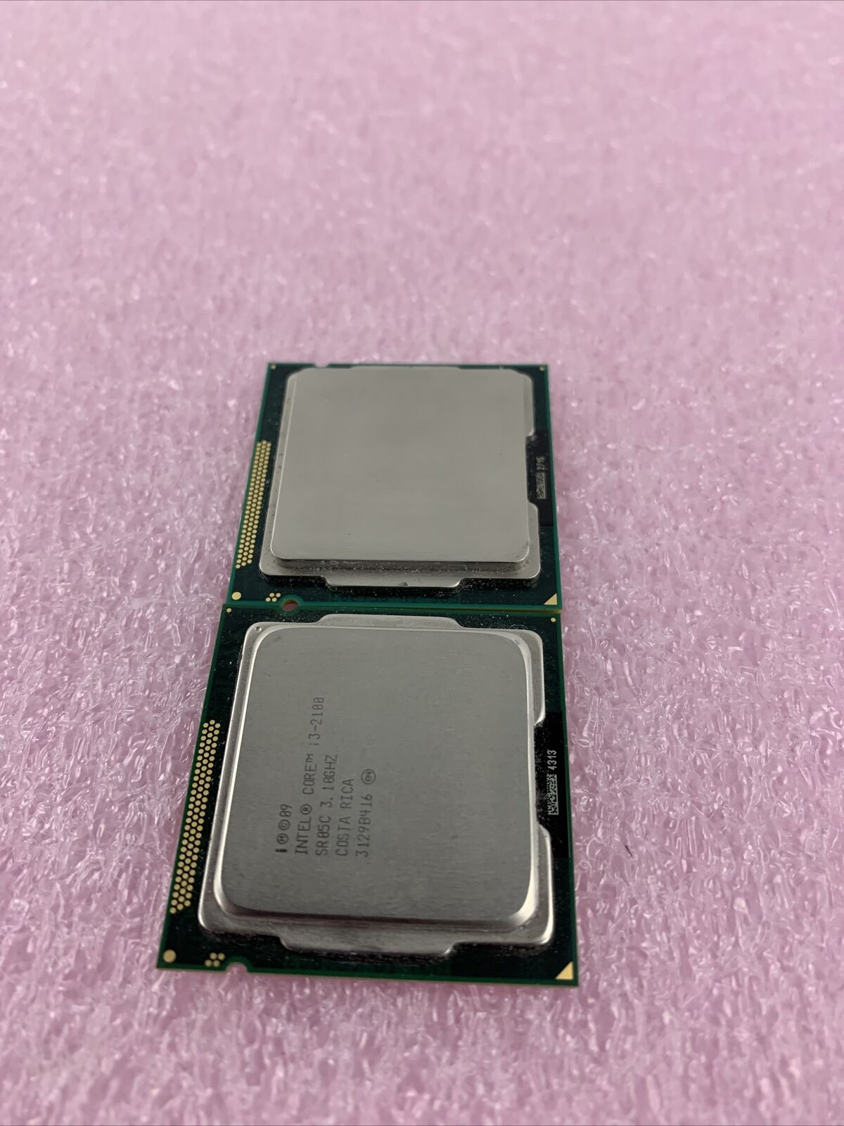 Lot of 2 Intel Core i3-2100 3.1GHz Processor