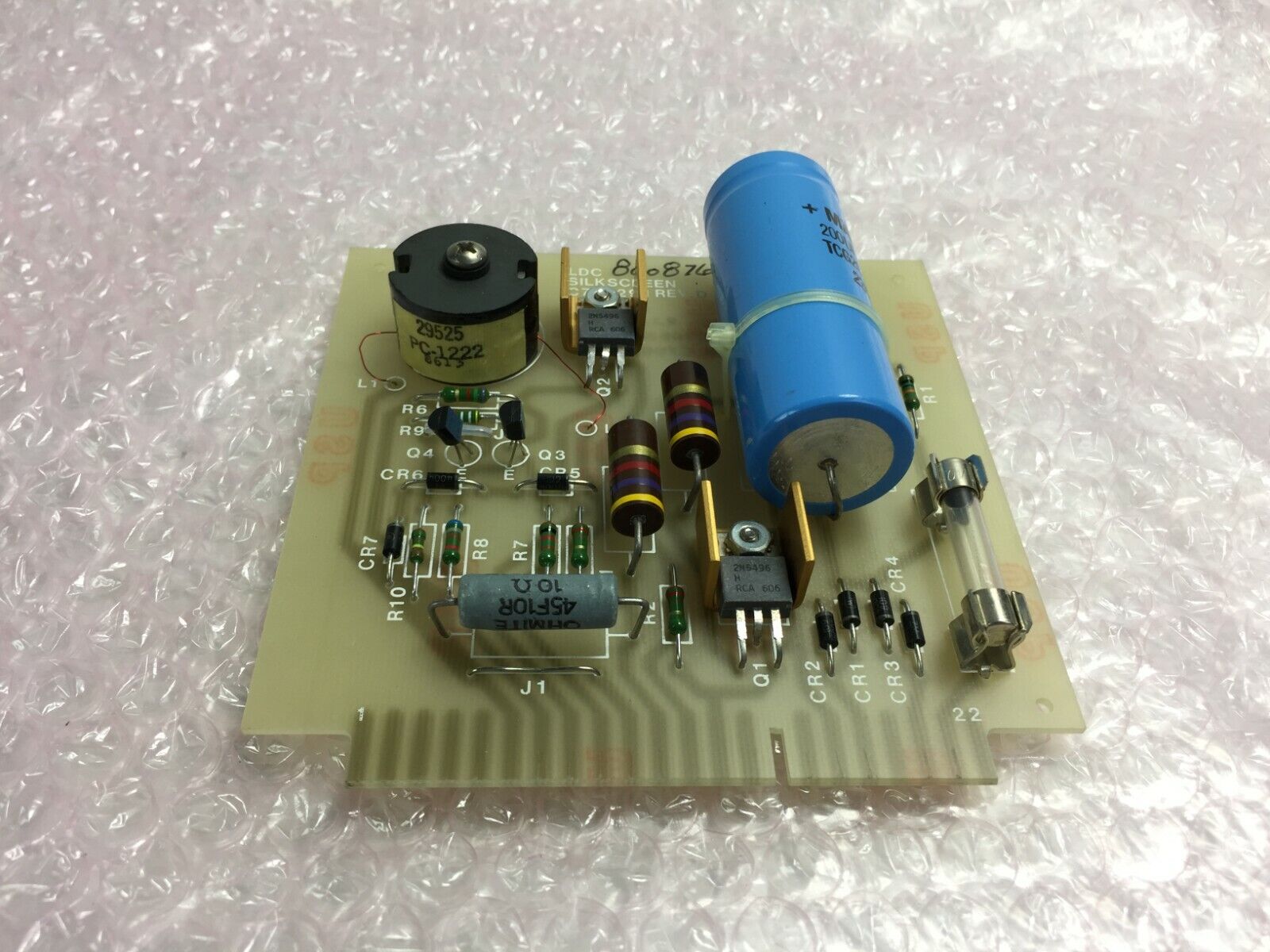 LDC / Milton Roy Part# 800876 PCB Assy Deut Lamp PS