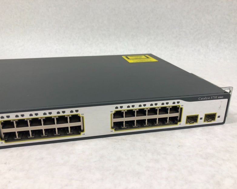 Cisco WS-C3750-24TS-S Catalyst 3750 Series 24 Port Managed Switch