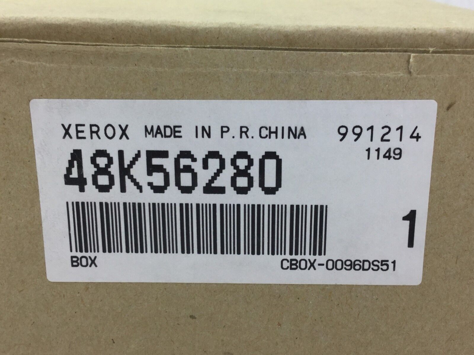 Genuine Xerox 48K56280 Developer Unit CBOX-0096DS51