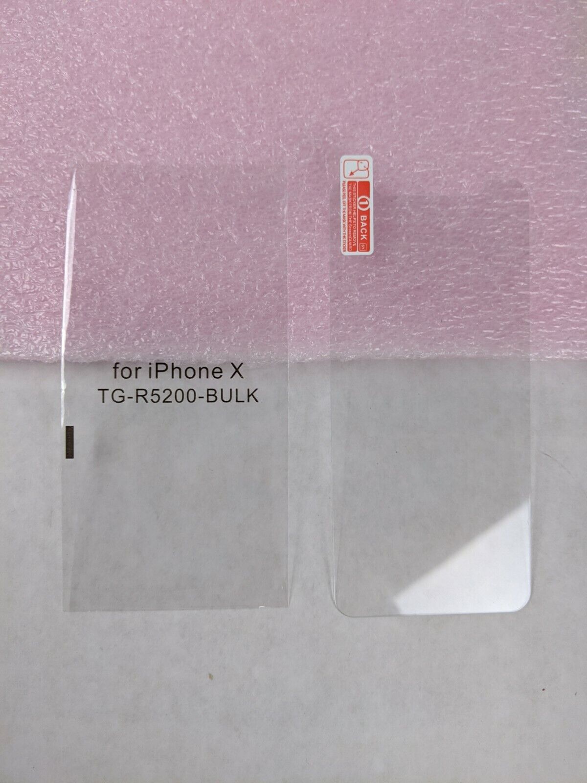 Unbranded Screen Protector for iPhone X TG-R5200-BULK