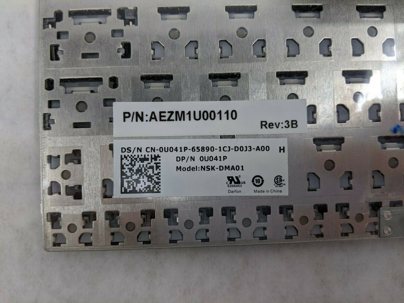 Dell U041P Latitude 2100 2110 2120 Notebook Replacement Keyboard 0U041P-70070
