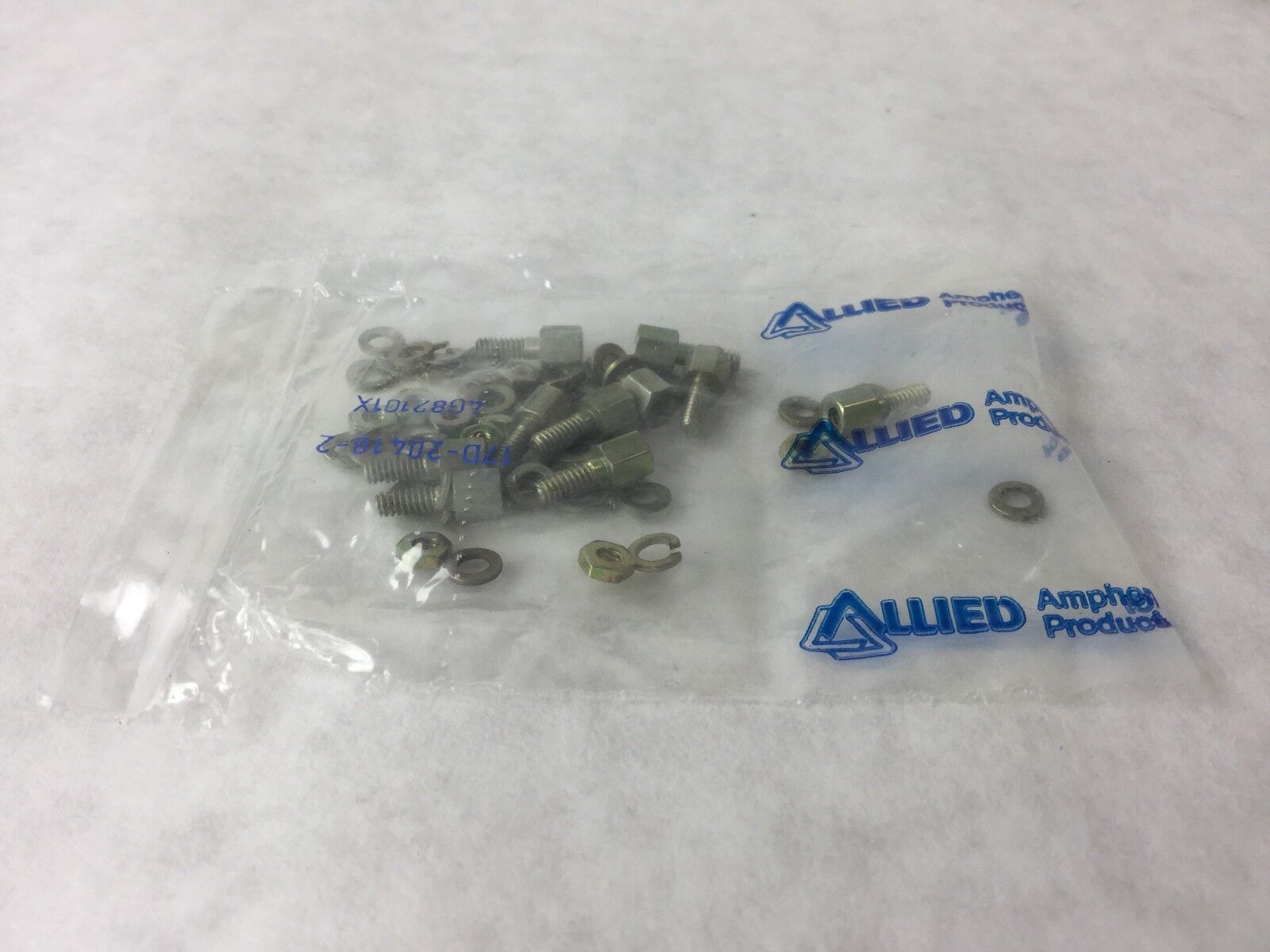 ALLIED Amphenol (4G82101X) D-Sub Accessory Screwlock Nut/Washer (10 in bag) NEW