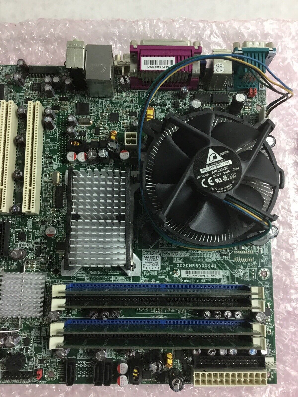 NCR 302DNR6D00941 Motherboard w/Intel E6400 2.13 GHz 4GB RAM - No HDD No OS