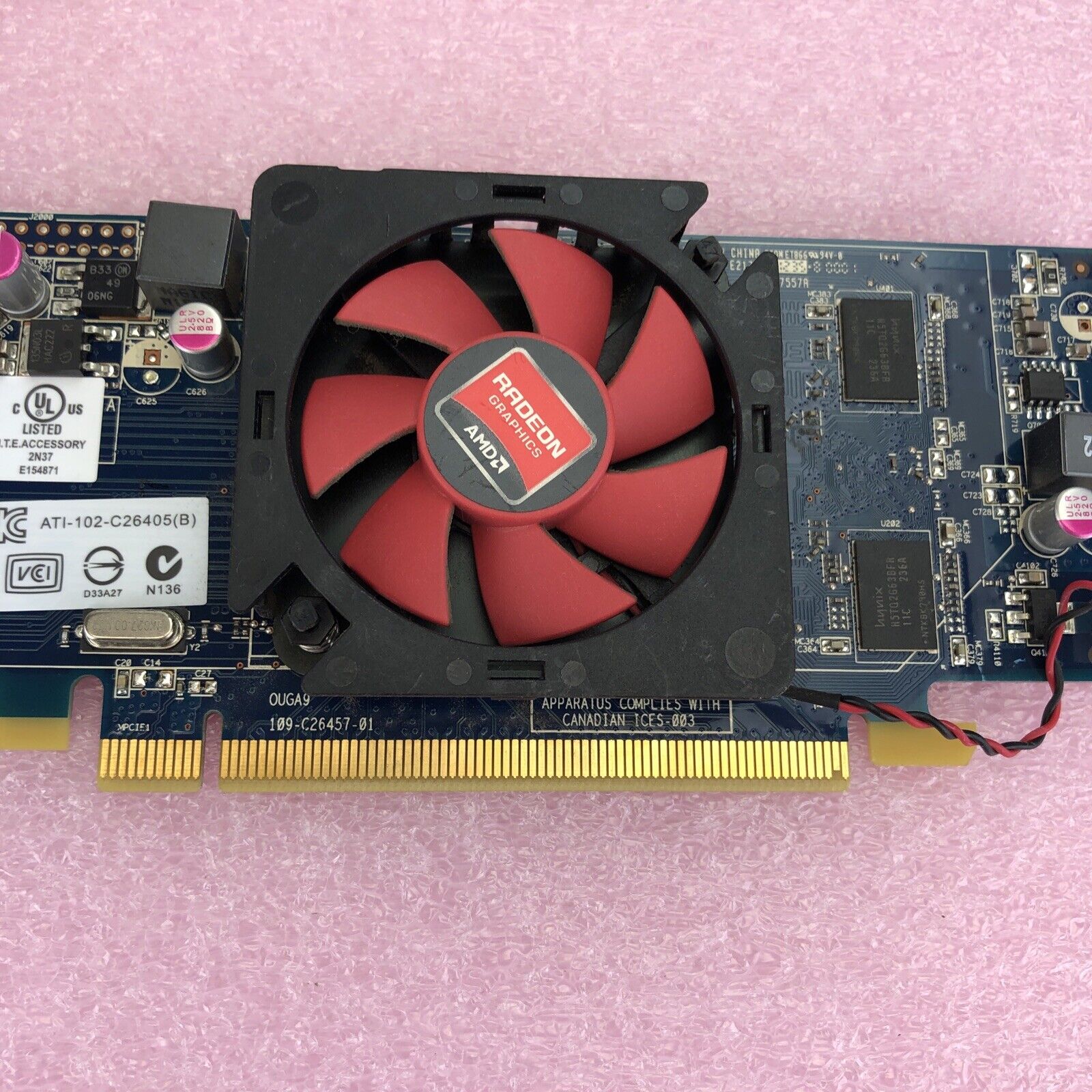 AMD Radeon HD6450 02C7NH 1GB PCI-E DVI-I DP Video Card ATI-102-C26405 (B) GPU