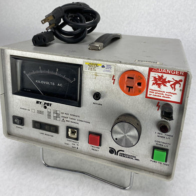 Associated Research 4040AT AC/DC Hypot Ground Continuity Test Set SOLD AS IS