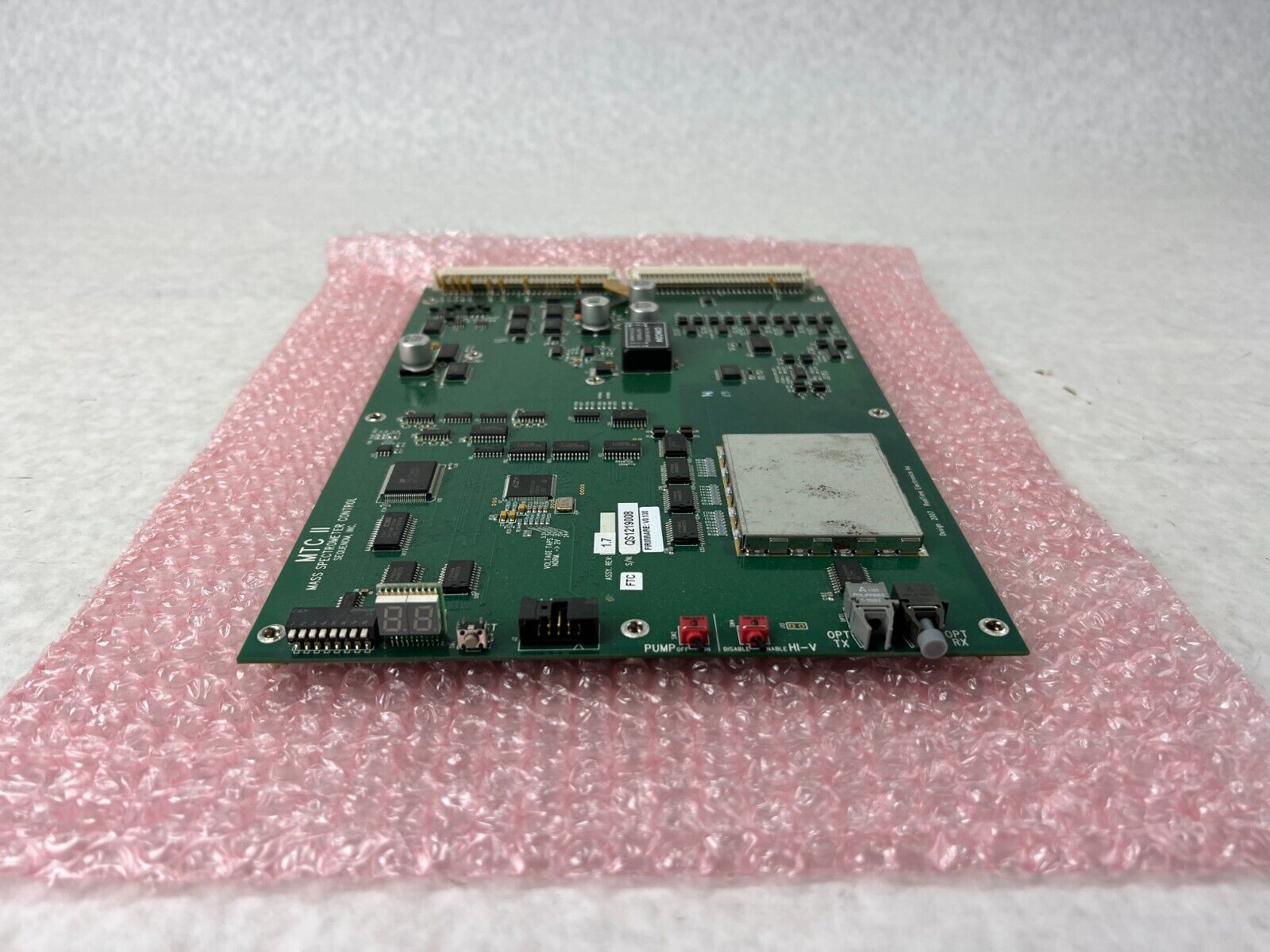 Sequenom Agena Biosciences Bruker MT9 MTC 2 Mass Spectrometer Control Board