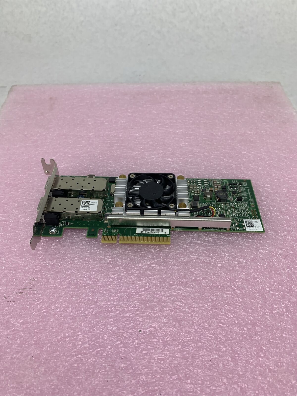 Dell Broadband 10 GB Dual Port PCIe Network Card 0Y40PH