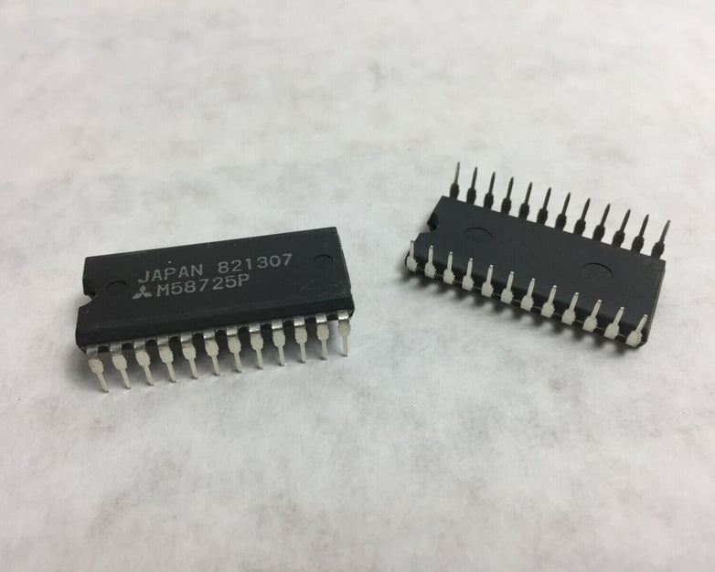 Mitsubishi  M58725P IC 24 Pin  Lot of 8  NOS