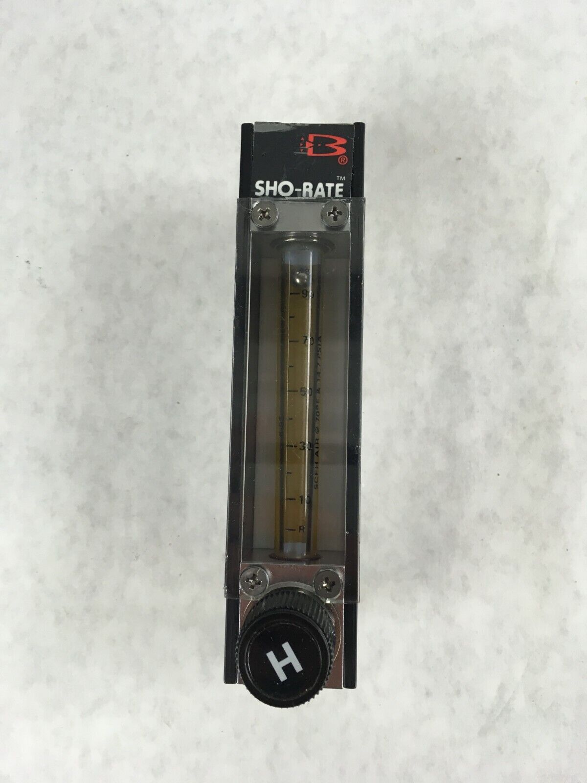 BROOKS INSTRUMENT 1350EEB6CKF1A  SHO-RATE Flow Meter