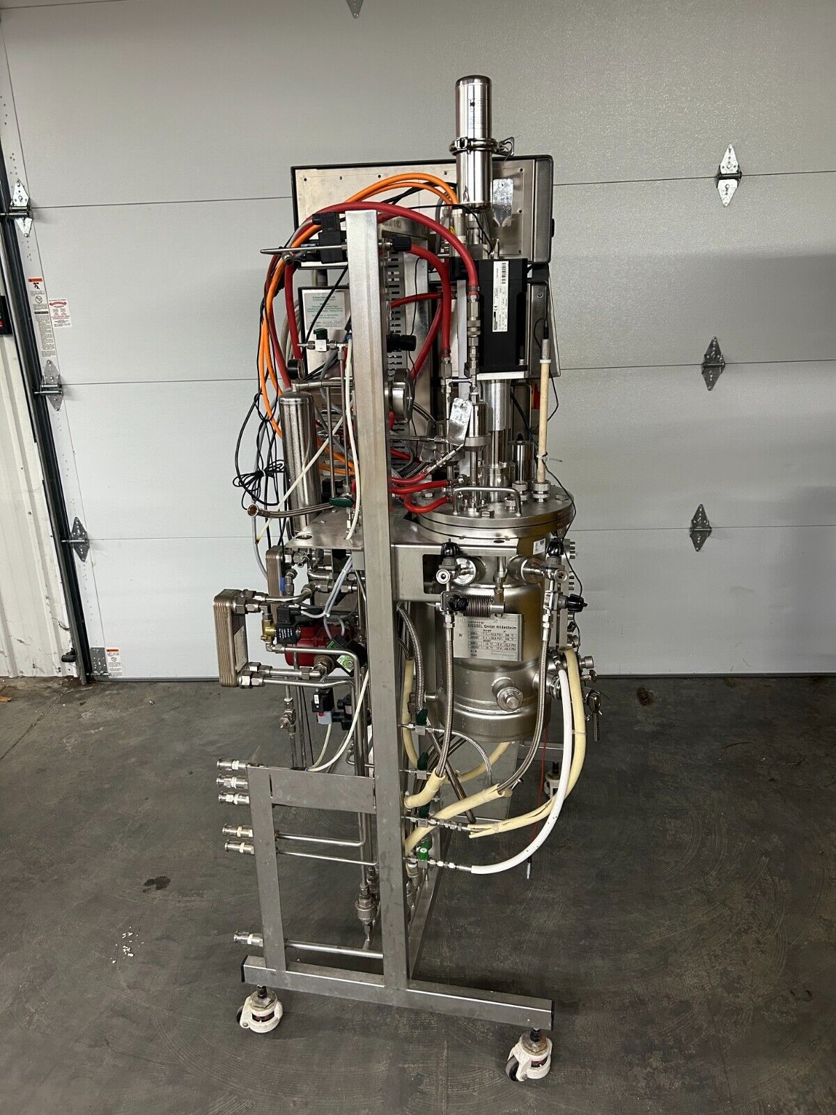 Biotech BioStat Fermenter C-DCU 3 10L Gasmix 4-MFC Bioreactor System Parts