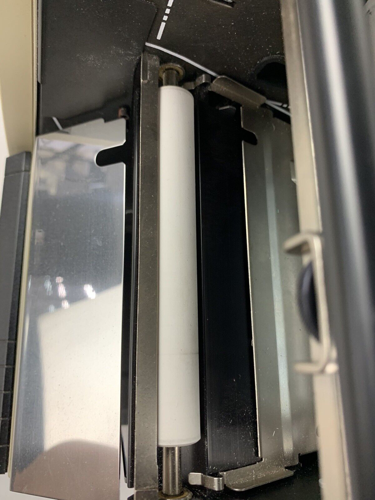 Zebra 140Xi III Label Ribbon and Thermal Printer Broken Window - For Parts