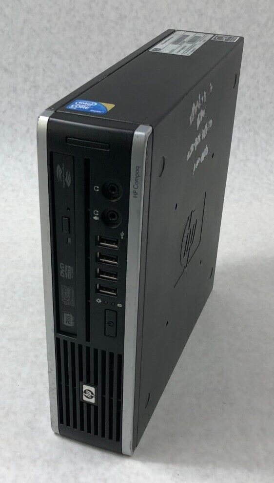 HP Compaq 8000 Elite USFF Intel Core 2 DUO-E8600 3.33 GHz 4GB RAM No HDD No OS