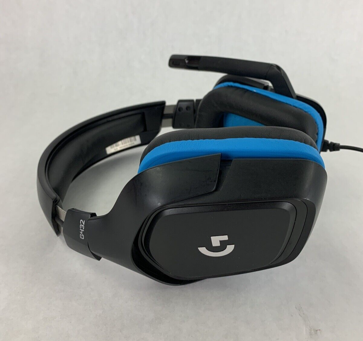 Logitech G432 3.5mm Wired Surround Sound Gaming Headset Black/Blue Tested