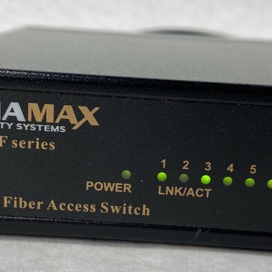 Signamax 065-7111F 6-Port 100Base Compact Fiber Access Switch Grade C