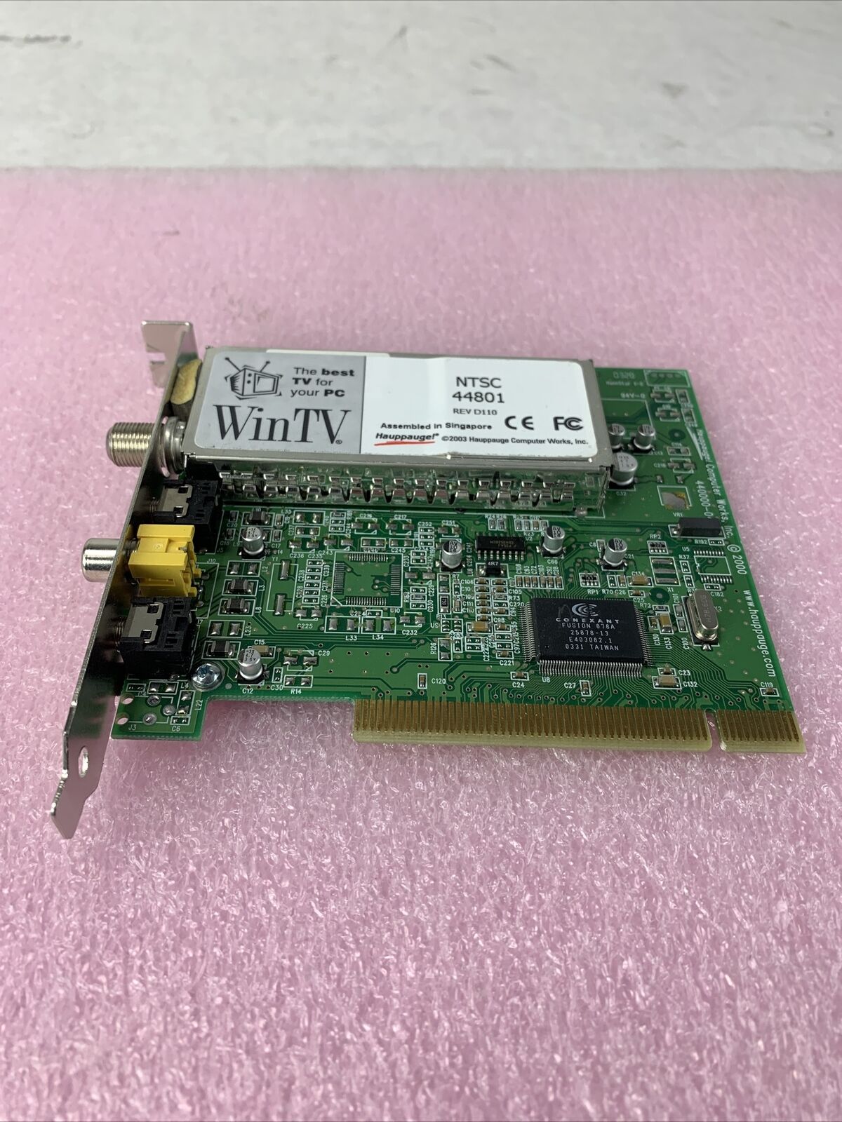 Hauppage! WinTV Desktop PCI Card Tuner NTSC 44801 Rev D110
