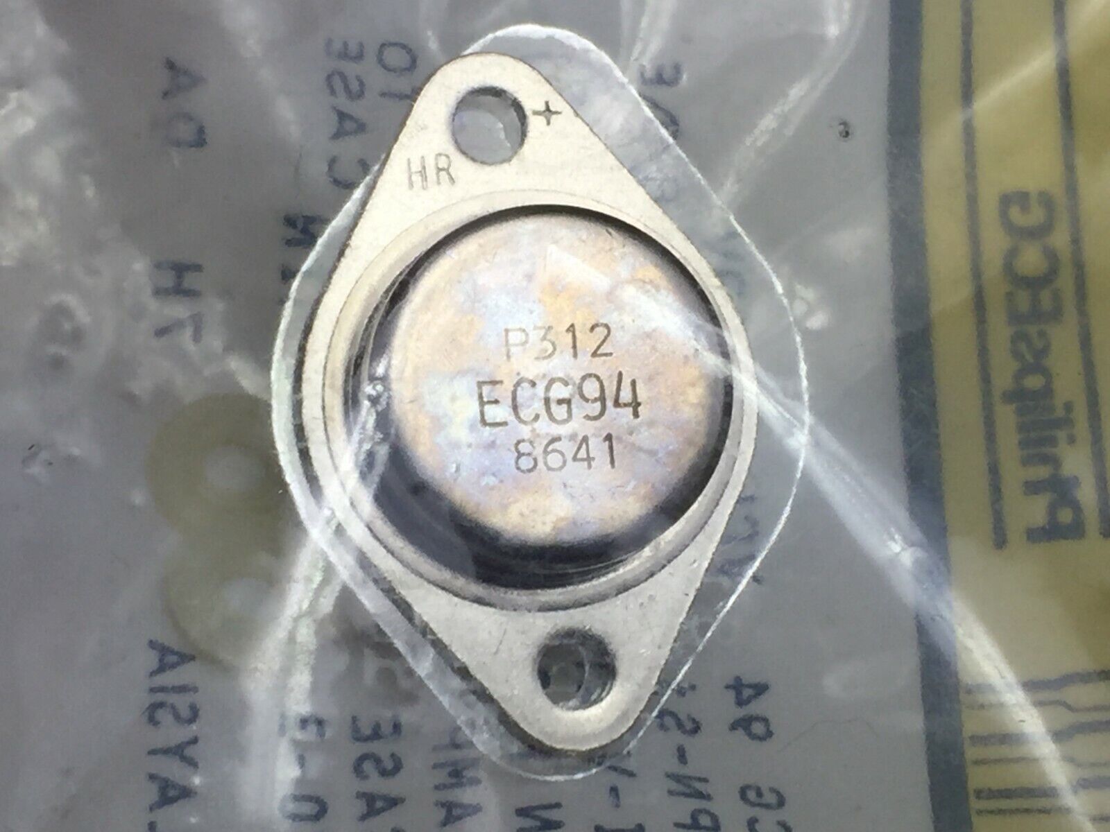 ECG 94 Integrated Circuit NPN-Si Case TO-3 High-Volt General Purpose