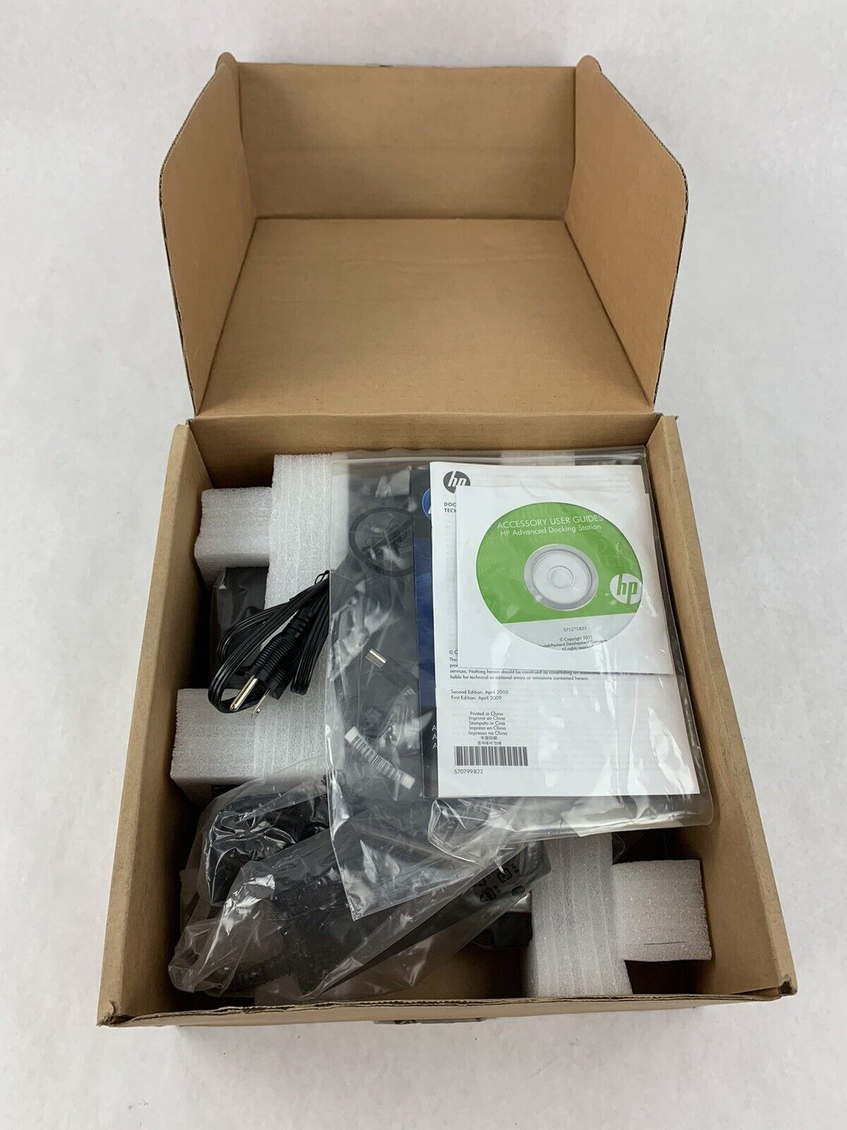 BOX OPENED HP Advanced Docking Station P/N NZ222UT