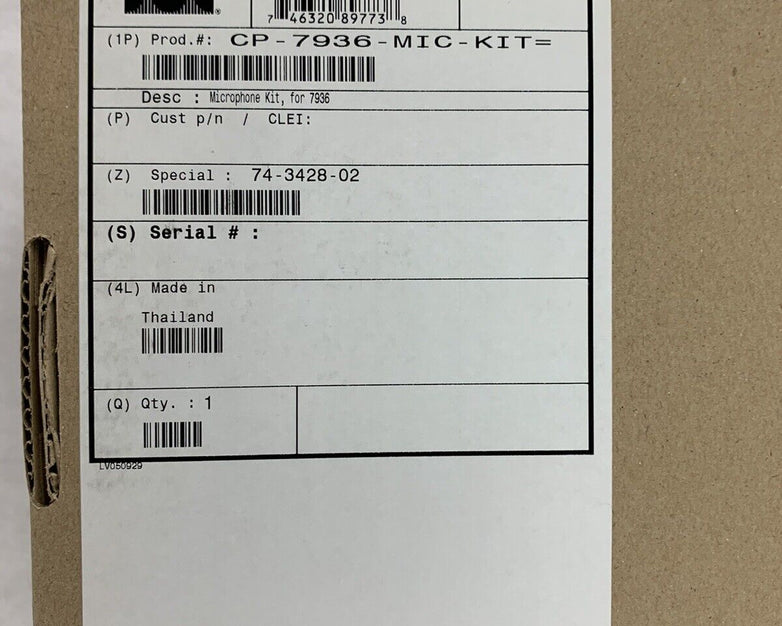 2 pairs of Cisco 7936IP EX-Mics Kit CP-7936-MIC-KIT 74-3428-02