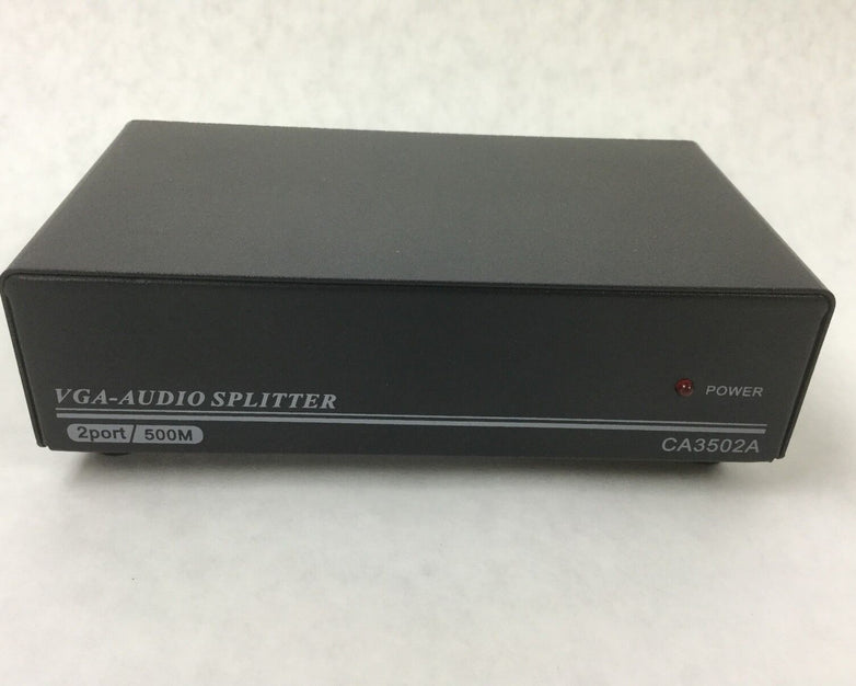 VGA-Audio Splitter, CA3502A, Includes Power Supply