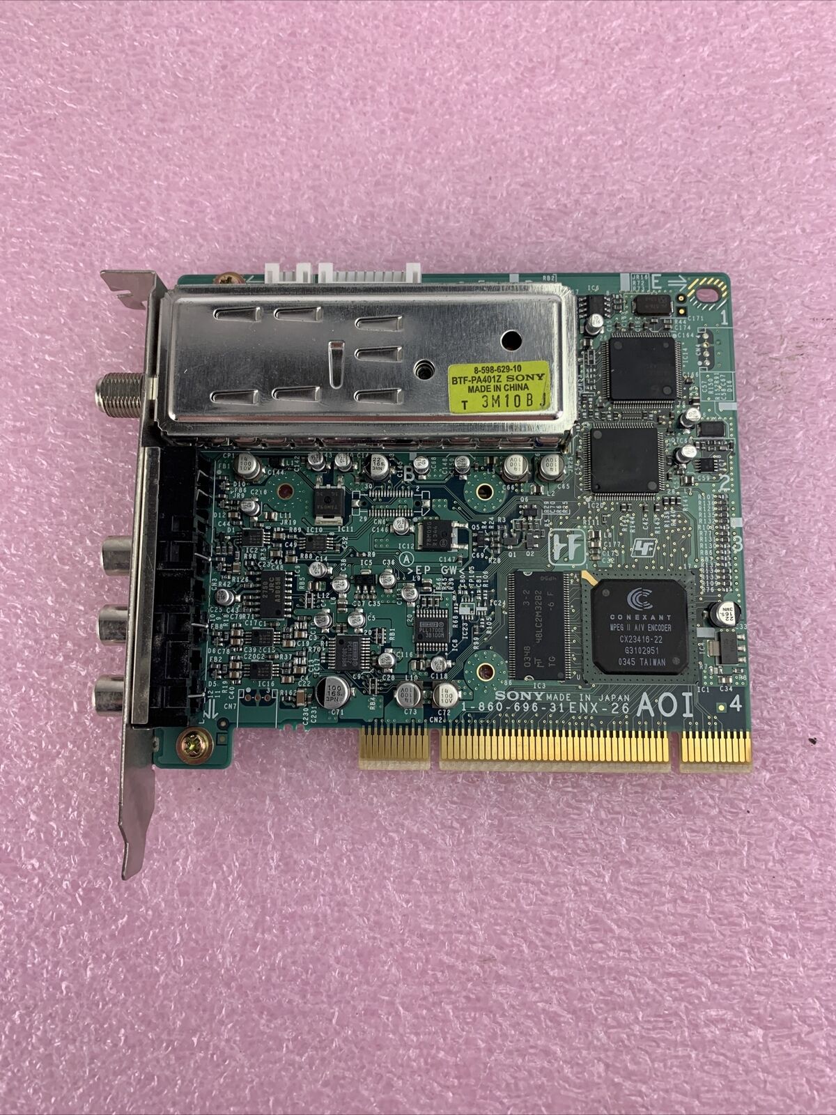 Sony Vaio 1-860-696-31 ENX-26 Video Capture TV PCV-W Video Graphics Card