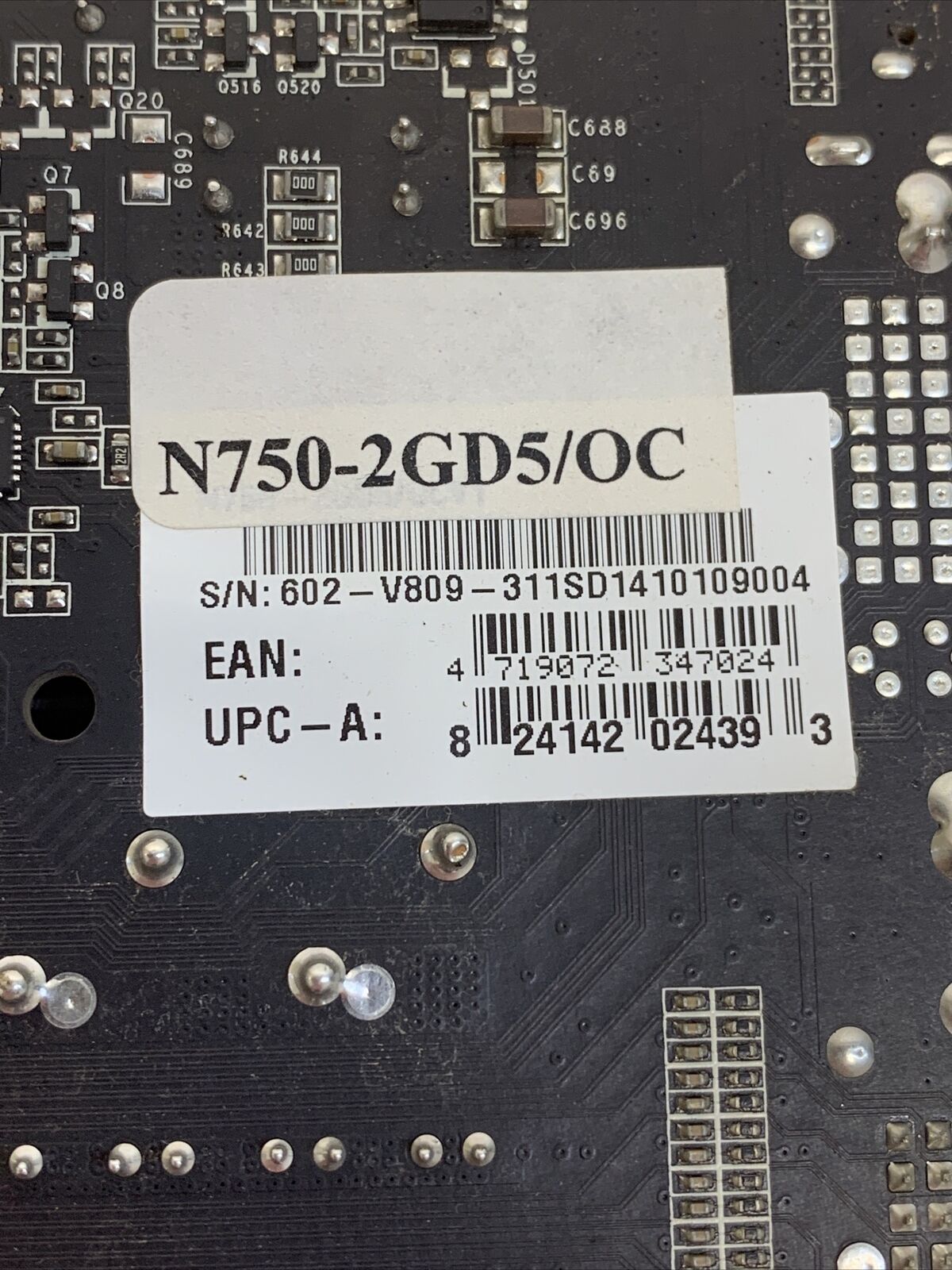 MSI N750-2GD5/OC Graphics Card