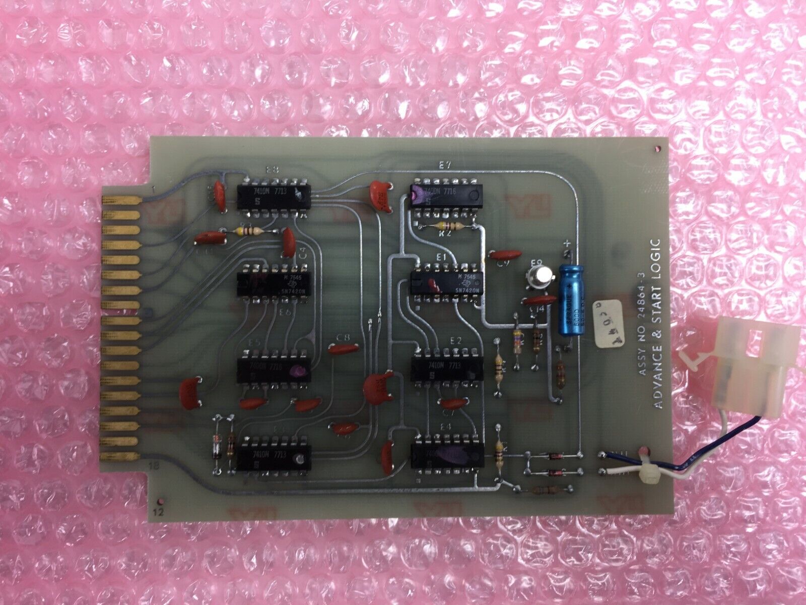 MSI Advance & Start Logic 14038  Assy No 24864-3 Card