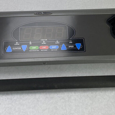 Vision Fitness T9200 Treadmill Classic Console Assembly UNTESTED & MISSING KEY