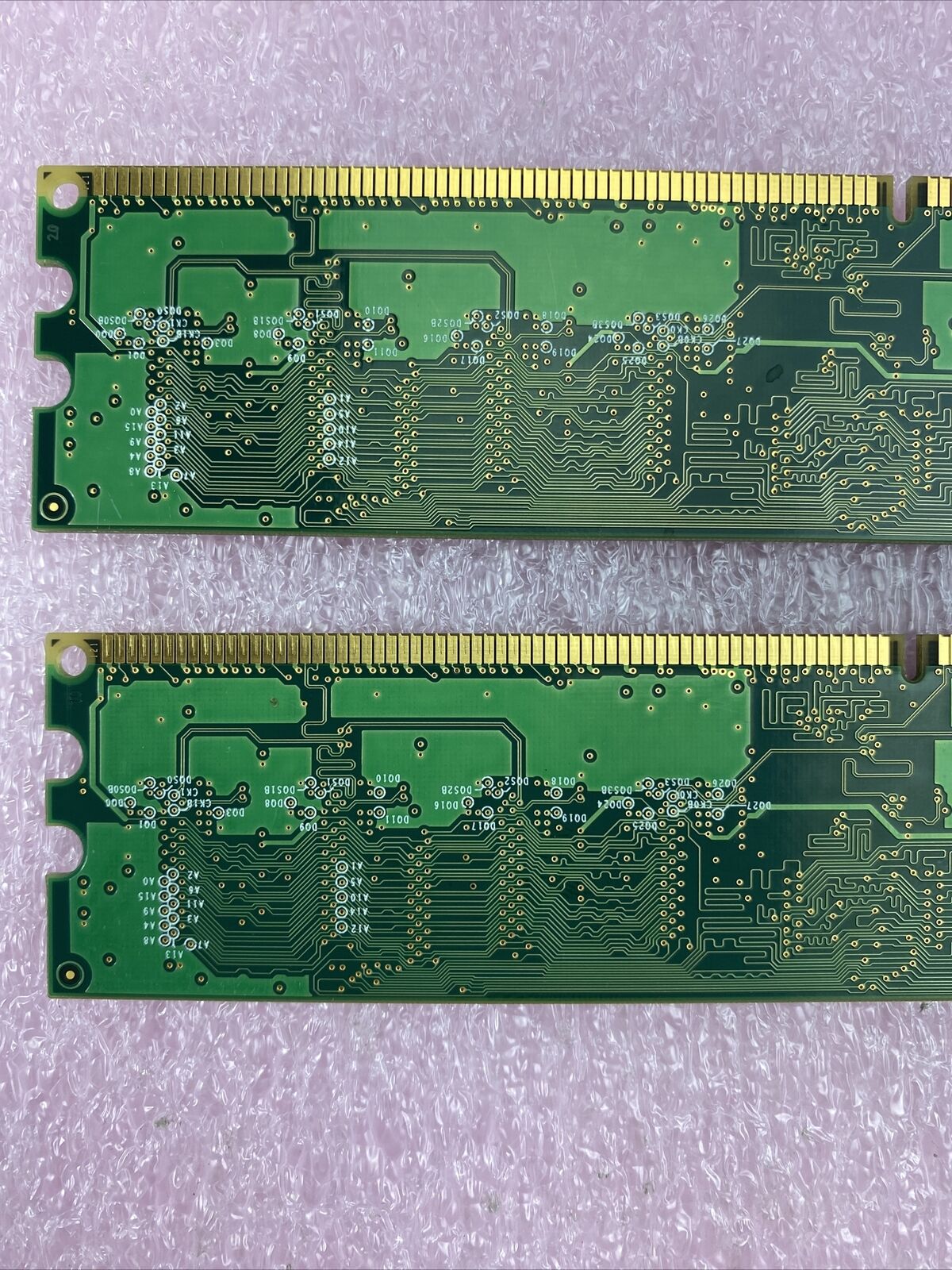 2x 512MB Samsung 5300U desktop PC RAM DDR2 M378T6553EZS-CE6